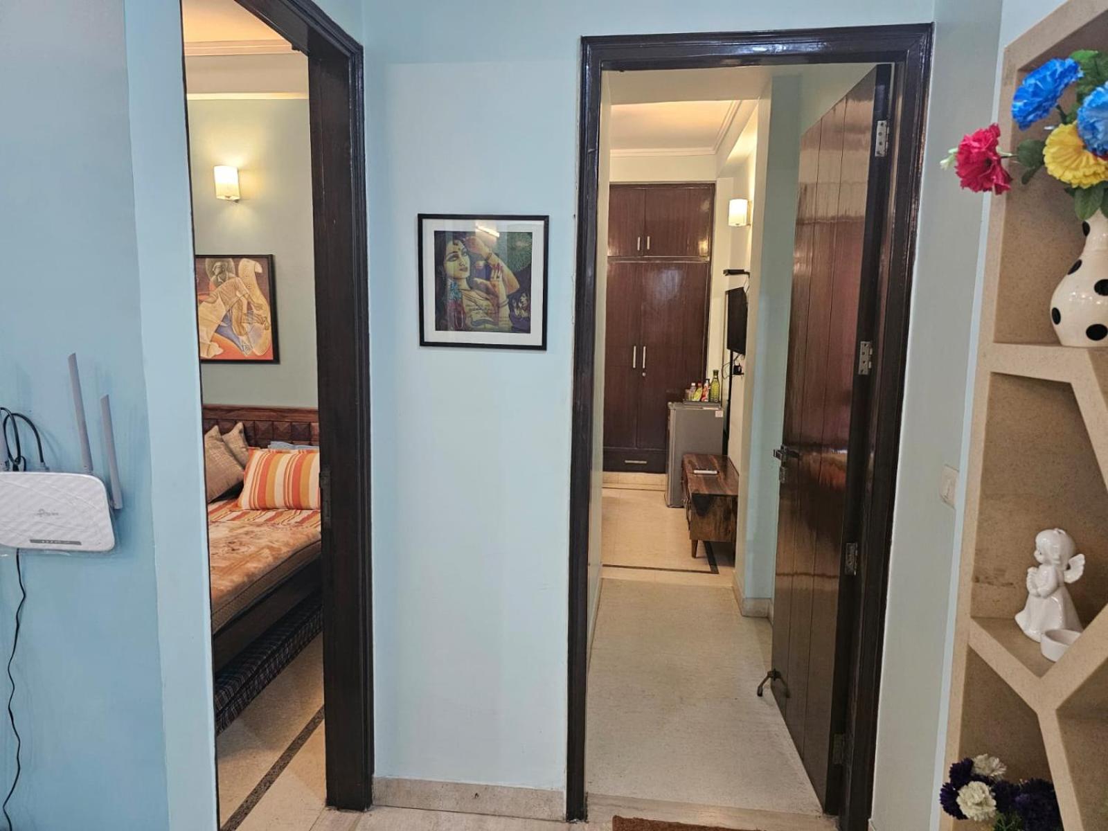 Sky Bloom Luxury Homestay Nuova Delhi Esterno foto